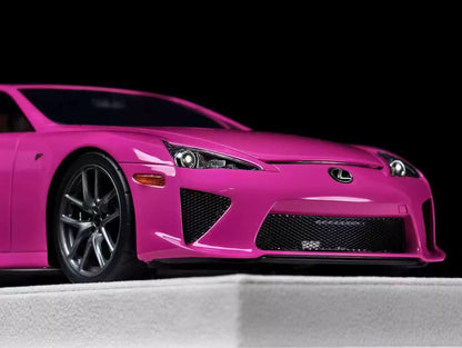 Make Up 1/18 Lexus LFA 2010 Pink Resin Model