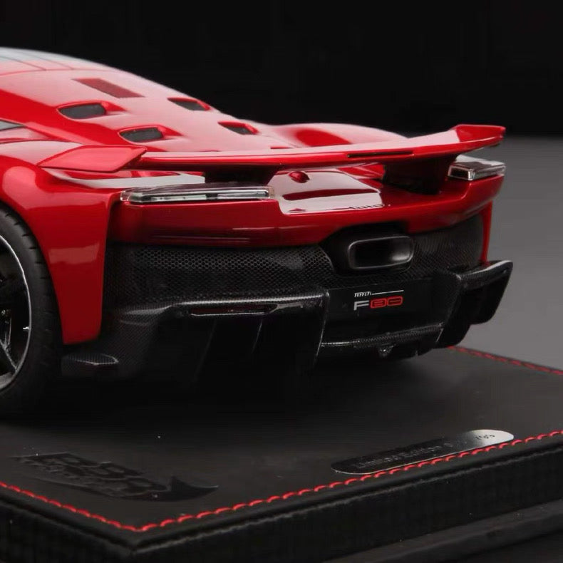 BBR 1/18 Ferrari F80 Metallic Red Resin Model