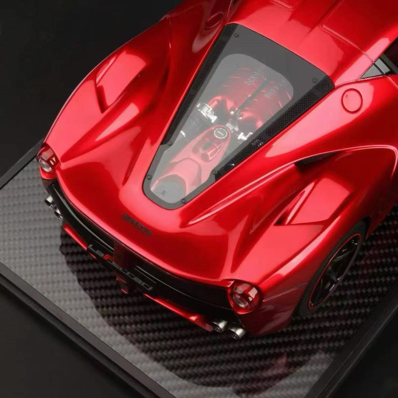 BBR 1/12 Ferrari LaFerrari Volcano Red Resin Model