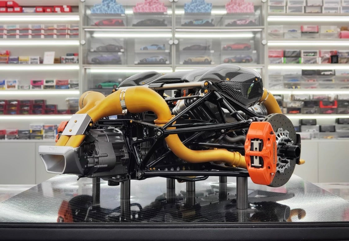 FA 1/6 Koenigsegg One:1 Engine Model Display | Limited Edition 925/999