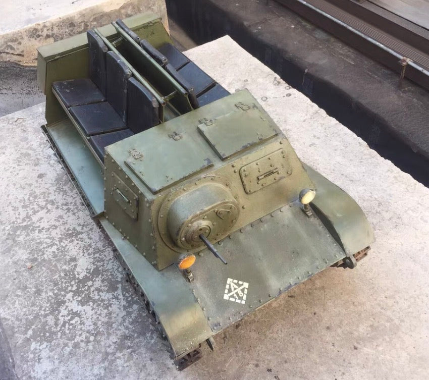 1/6 Scale WWII Soviet T20 Armored Tractor Custom Display Model