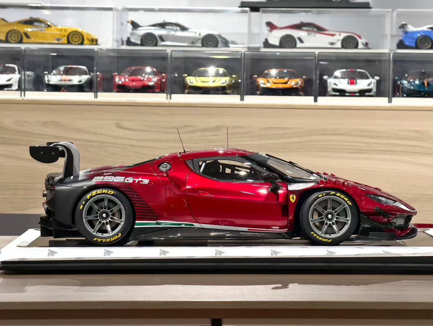 Amalgam 1/8 Ferrari 296 GT3 Resin Model