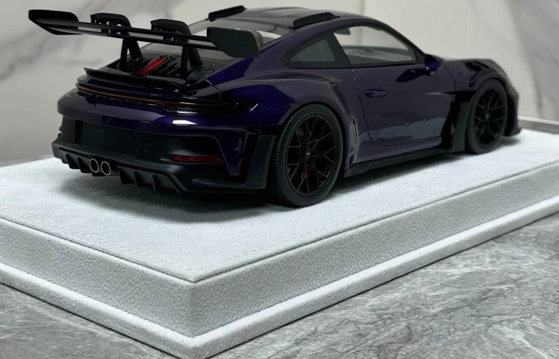 FuelMe Porsche 911 GT3 RS 992 Amethyst Purple No.01/30 1/18 Resin Model