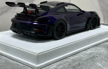 FuelMe Porsche 911 GT3 RS 992 Amethyst Purple No.01/30 1/18 Resin Model