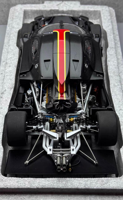 AUTOart 1/18 Pagani Zonda Revolution Carbon Black Diecast Model