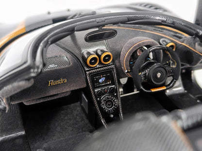 Frontiart 1/18 Koenigsegg Agera S Hundra Carbon Gold Fully Opening Model