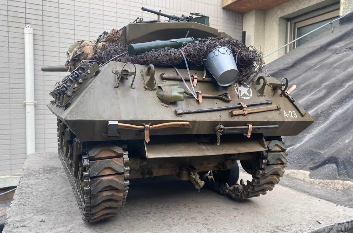 1/6 Scale WWII U.S. M10 Tank Destroyer Full Interior Custom Display Model
