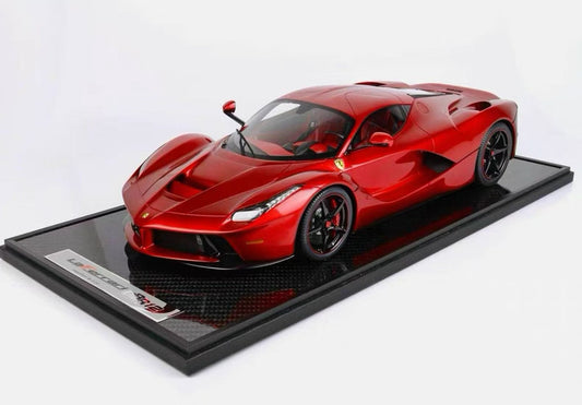 BBR 1/12 Ferrari LaFerrari Aperta Resin Model Metallic Red