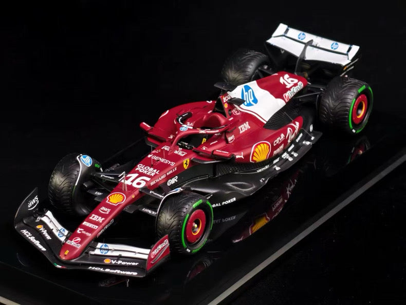 Amalgam 1/18 Ferrari SF-25 #16 Charles Leclerc Resin F1 Model