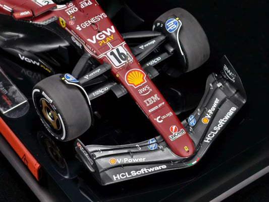 Amalgam 1/18 Ferrari SF25 F1 Monaco GP No.16 Resin Model