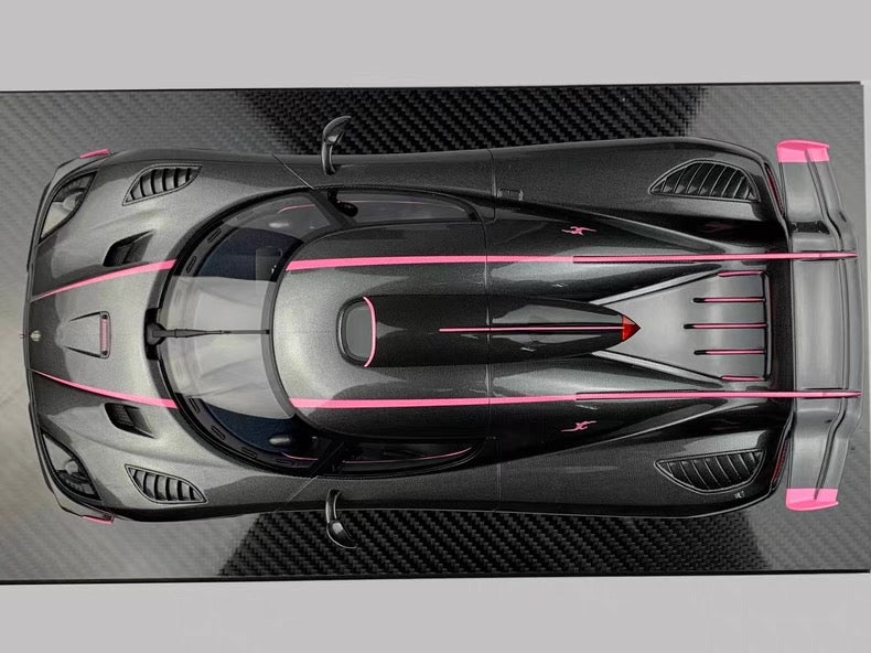 Frontiart 1/12 Koenigsegg One:1 Resin Model | Carbon Pink Edition | Collector Grade