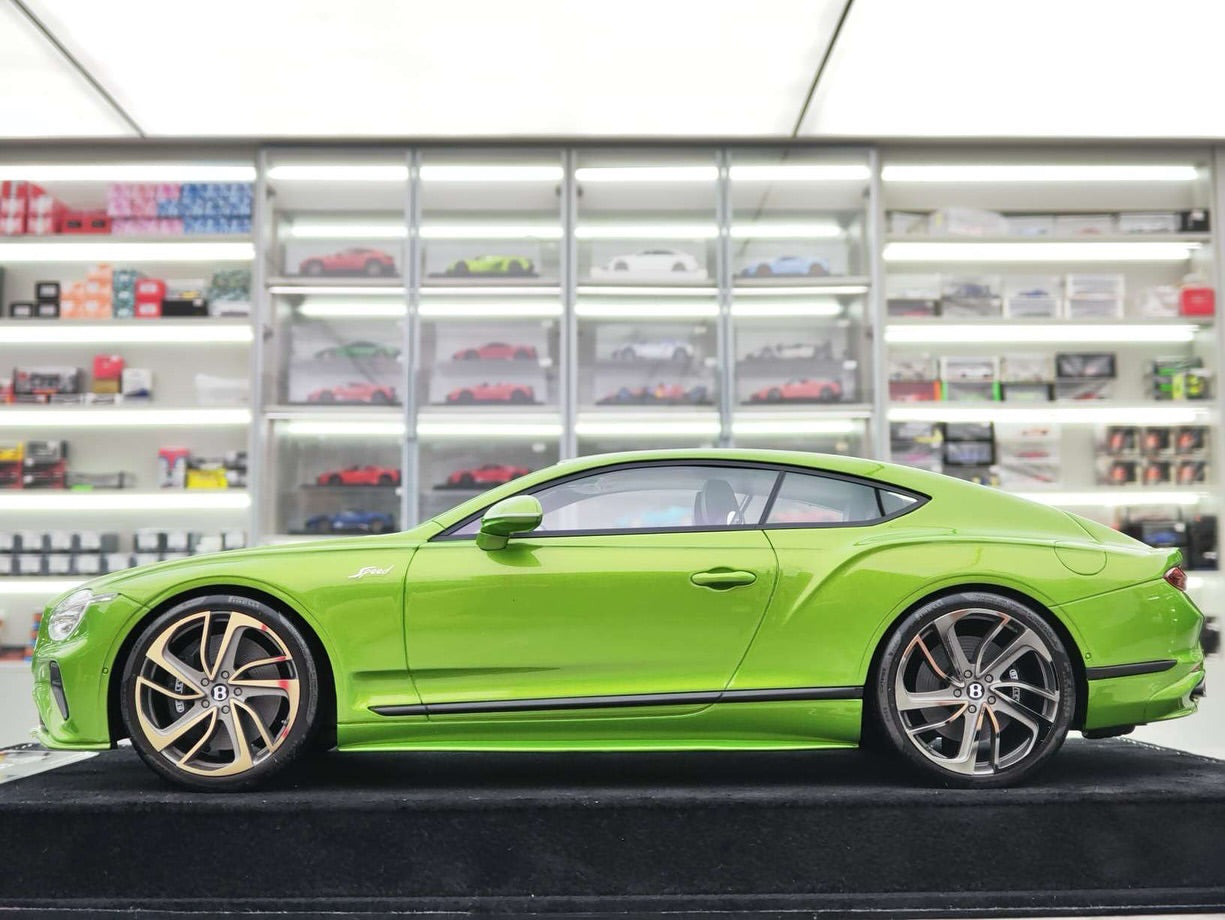 HH 1/18 Bentley Continental GTS Tourmaline Green Resin Model｜Ships from China