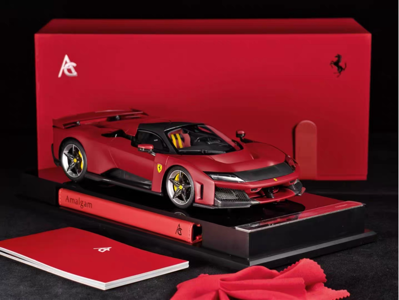Amalgam 1/18 Ferrari F80 Resin Model – Racing Red