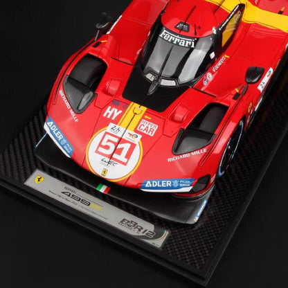 BBR 1/12 Ferrari 499P #51 Le Mans 2023 Resin Model