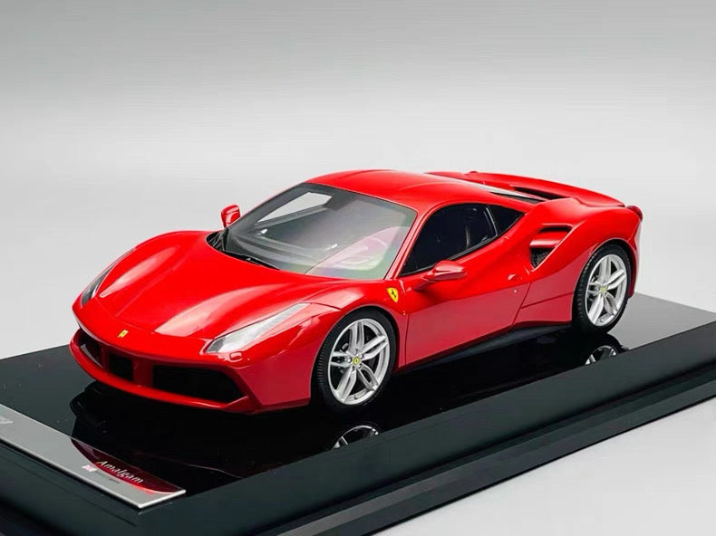 Amalgam 1/18 Ferrari 488 GTB Resin Model