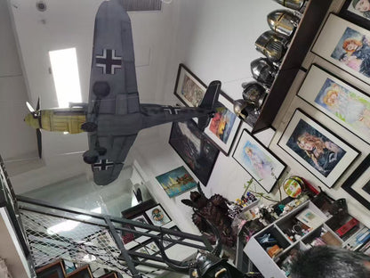 Pre-Order BF-109G-6 1/6 Scale Museum Display Cockpit Scene Hartmann / Galland Tribute Edition