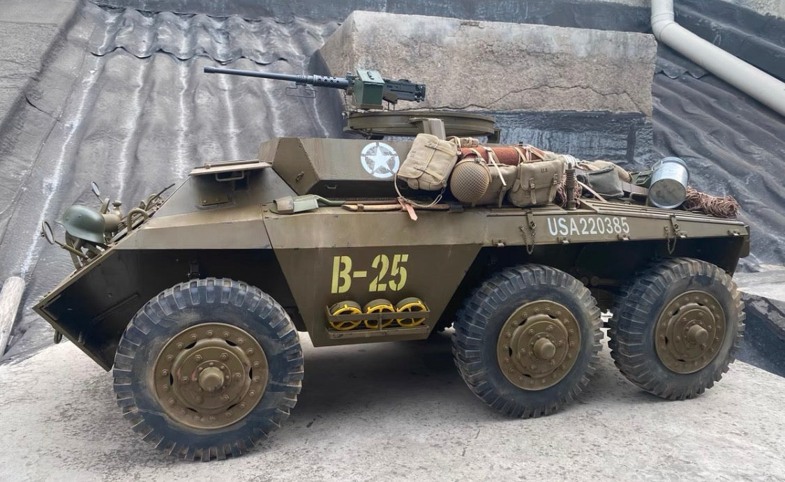 1/6 Scale WWII US Army M20 Armored Utility Car Custom Display Model