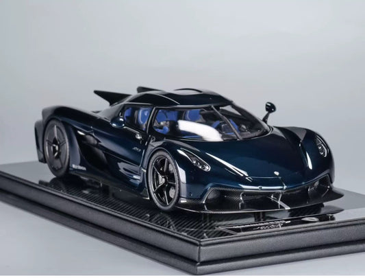 Frontiart 1/18 Koenigsegg Jesko Dark Blue Resin Model