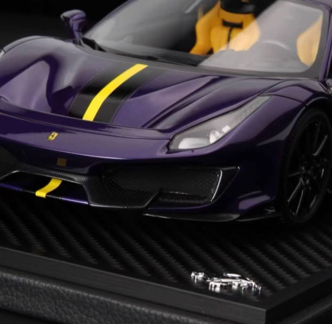 BBR 1/18 Ferrari 488 Pista Viola Hong Kong Special Edition Limited 16/25