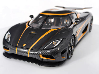 Frontiart 1/18 Koenigsegg Agera S Hundra Carbon Gold Fully Opening Model