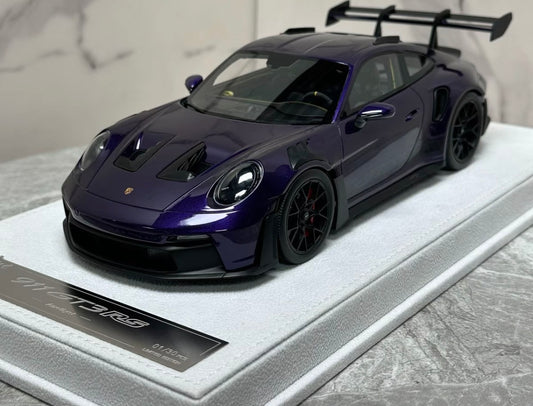 FuelMe Porsche 911 GT3 RS 992 Amethyst Purple No.01/30 1/18 Resin Model