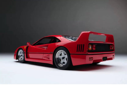 Amalgam 1/18 Ferrari F40 Red Resin Model