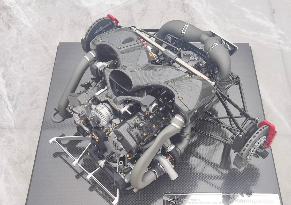 Frontiart 1/6 Koenigsegg Agera RS Engine Scale Model