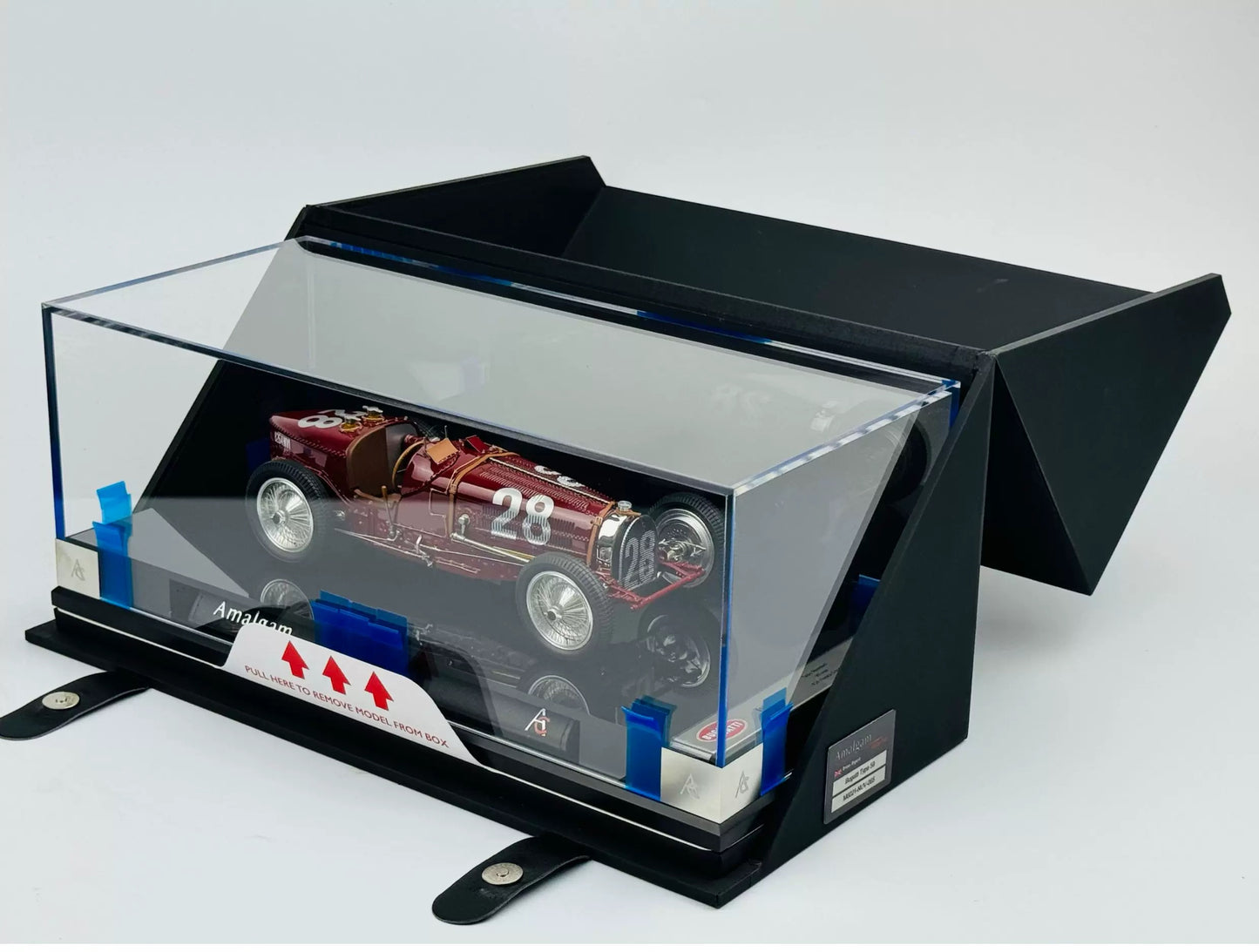 Amalgam 1/18 Bugatti Type 59 1934 Monaco Grand Prix Resin Model
