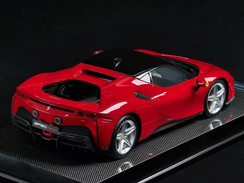 Amalgam 1:12 Ferrari SF90 Stradale Resin Model – Museum Grade Collectible