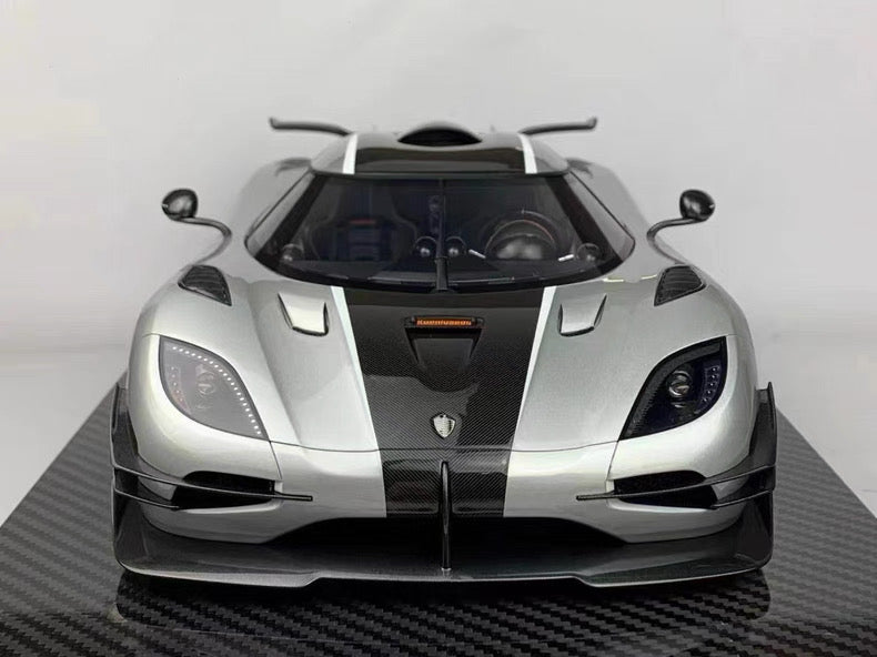 Frontiart 1/12 Koenigsegg One:1 Resin Model | Silver Edition | Collector Grade