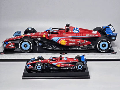 Amalgam 1/8 Ferrari SF-24 Formula 1 Resin Model – Carlos Sainz #16