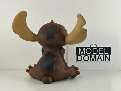 Disney x ge stitch wooden sculpture – museum eternal series – limited 100 + 10 ap – 50cm