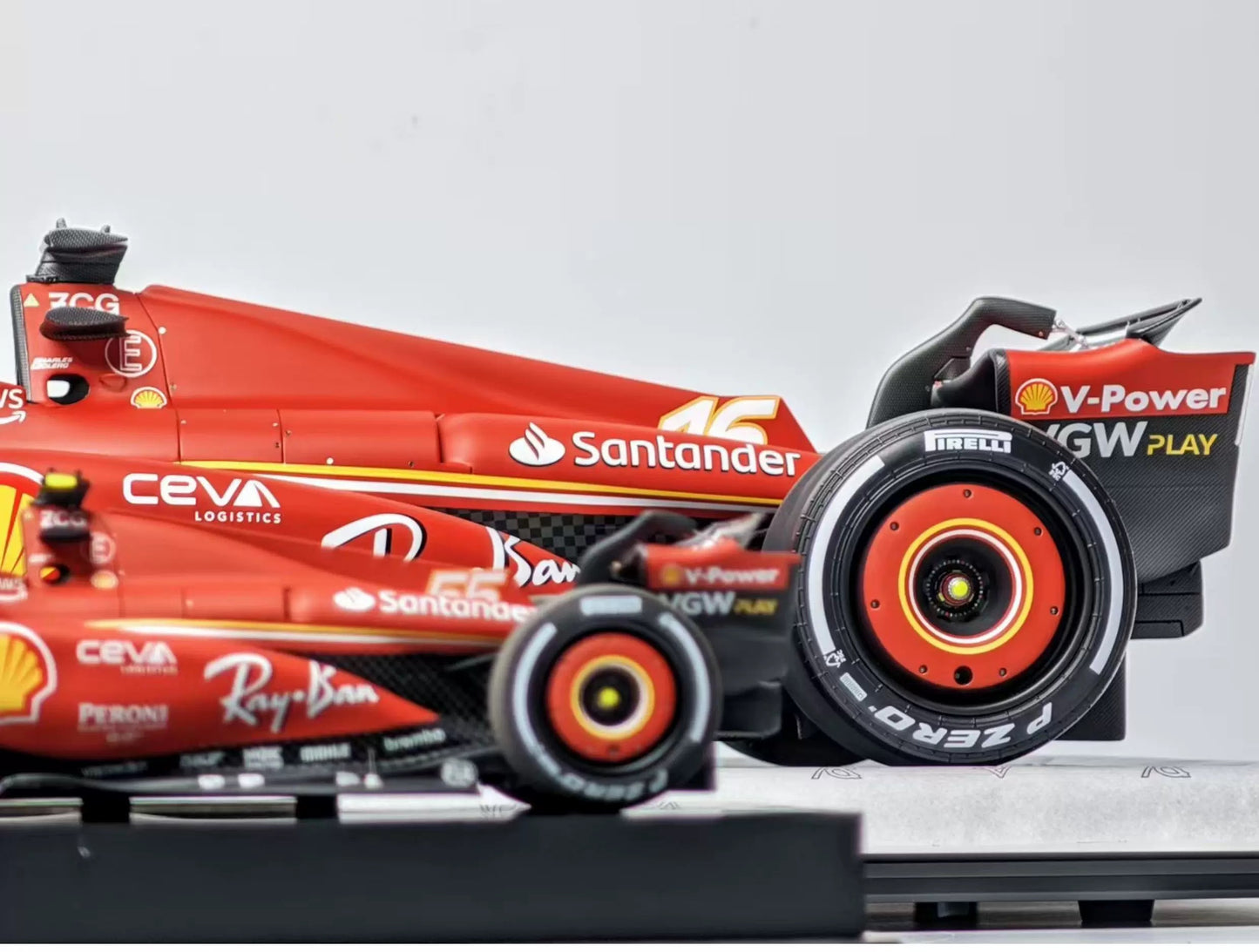 Amalgam 1/8 Ferrari SF-24 Formula 1 Resin Model – Charles Leclerc