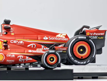 Amalgam 1/8 Ferrari SF-24 Formula 1 Resin Model – Charles Leclerc