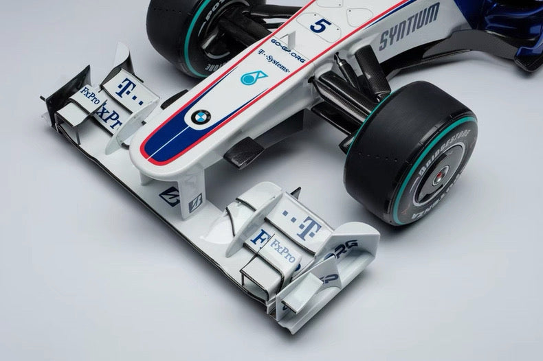 Amalgam 1/8 BMW Sauber F1.09 Formula 1 Resin Model – Robert Kubica – 2009 Abu Dhabi Grand Prix