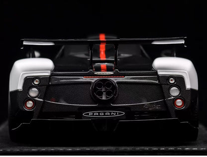 HH Model 1/18 Pagani Zonda Cinque White Carbon Resin Model