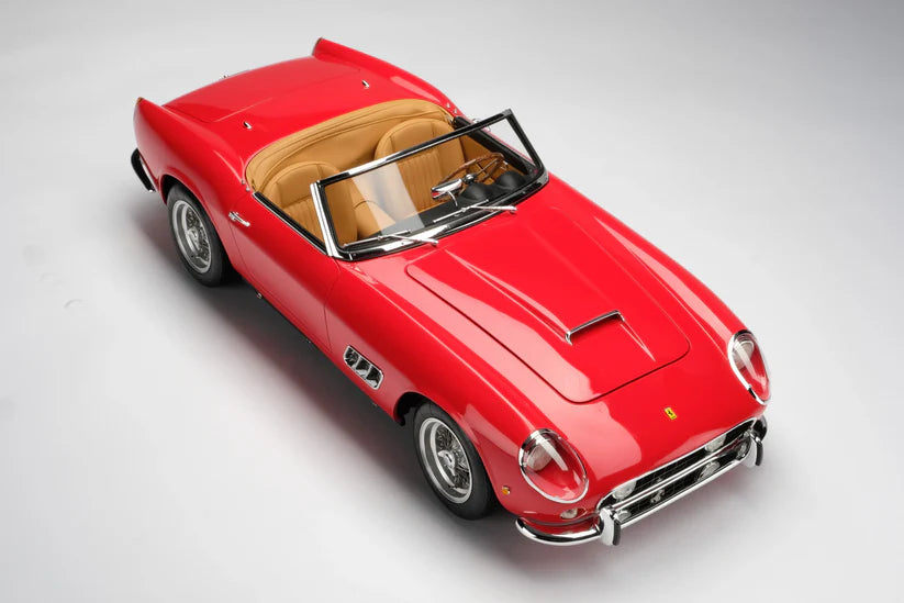 Amalgam 1/8 Ferrari 250 GT California Spyder SWB – Red Classic Model | Air Shipping from China
