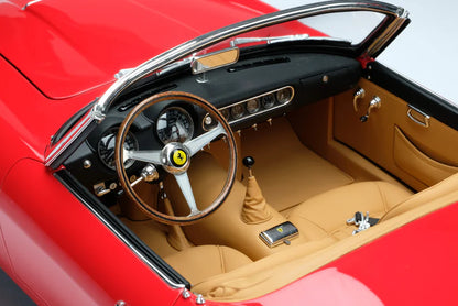 Amalgam 1/8 Ferrari 250 GT California Spyder SWB – Red Classic Model | Air Shipping from China