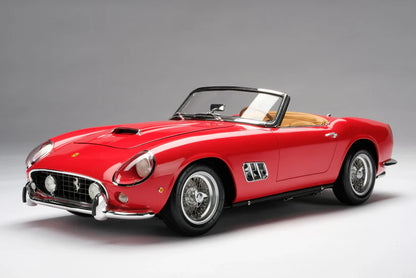 Amalgam 1/8 Ferrari 250 GT California Spyder SWB – Red Classic Model | Air Shipping from China