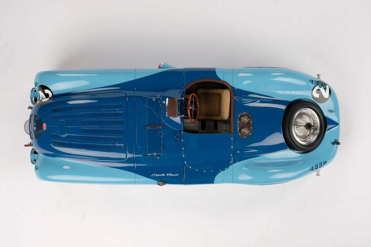 Amalgam 1/8 Bugatti Type 57G “Tank” Le Mans Winner