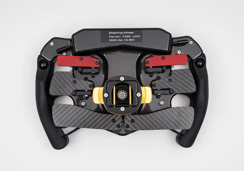 Amalgam 1:1 Ferrari 499P Le Mans Winning Steering Wheel Resin Replica – 2023