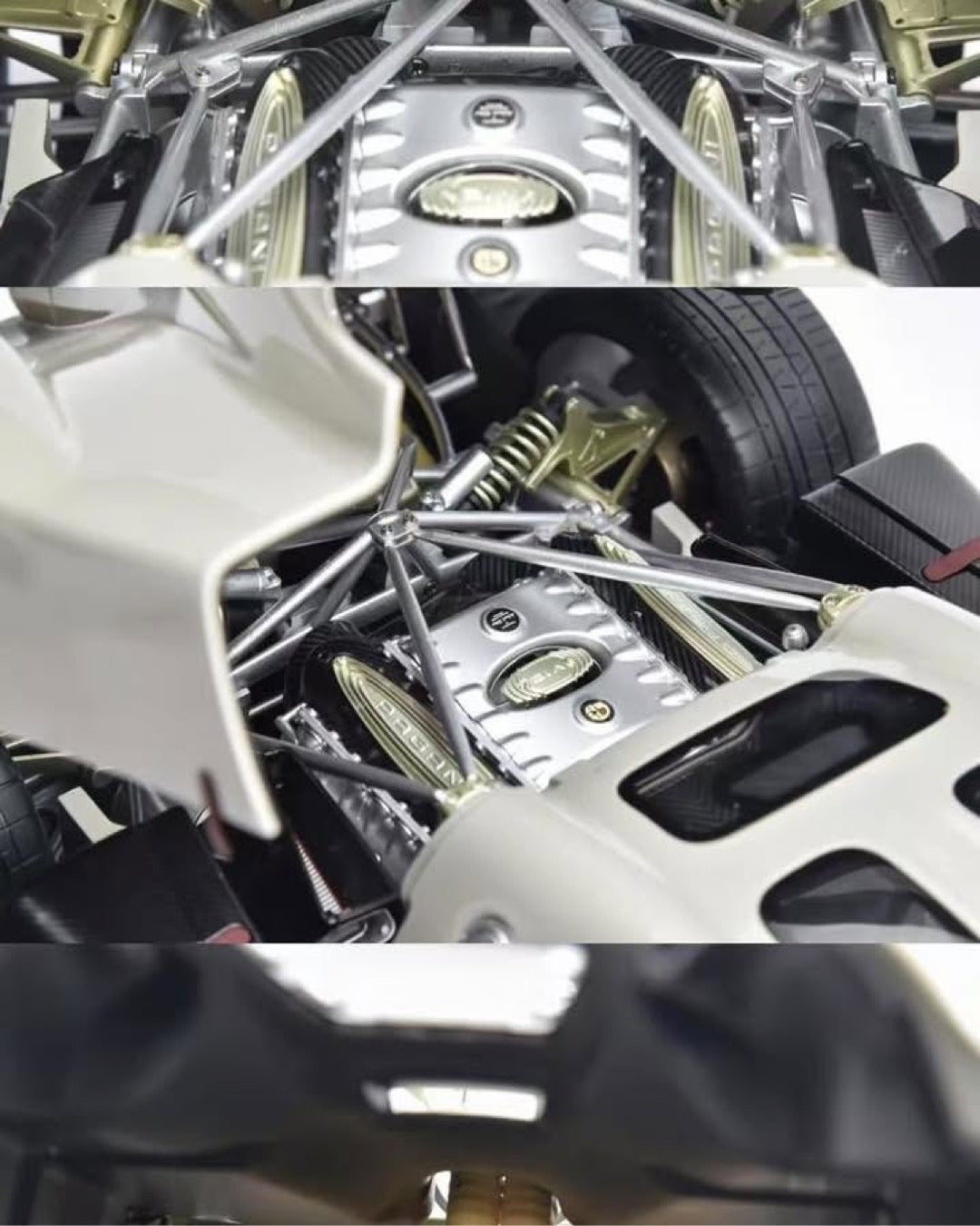 Pocher 1/8 Pagani Utopia Coupé Rinascimento Lucido – Finished Display Model – Rare in Stock