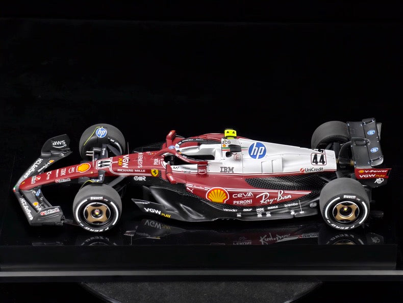 Amalgam 1/18 Ferrari SF-25 Monza Livery No.44 Lewis Hamilton Resin Model