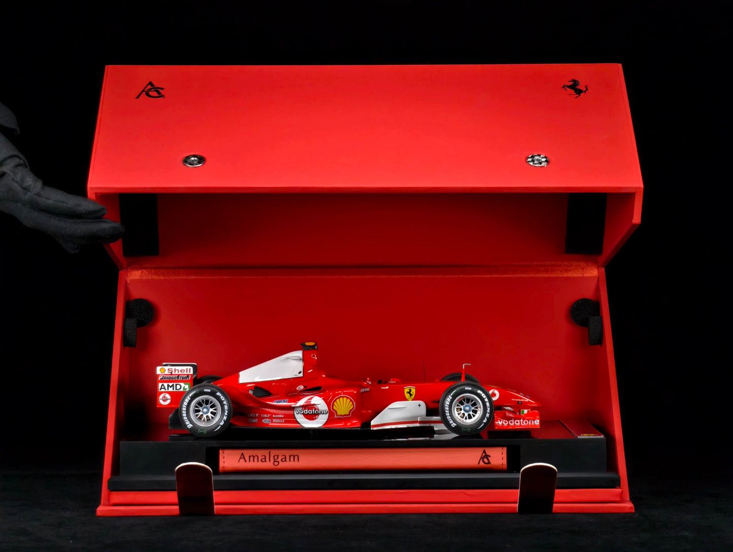 Amalgam 1/18 Ferrari F2004 Canadian GP 2004 Schumacher Model