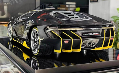 Amalgam 1/8 Lamborghini Centenario LP770-4 Roadster Black Carbon Limited #11