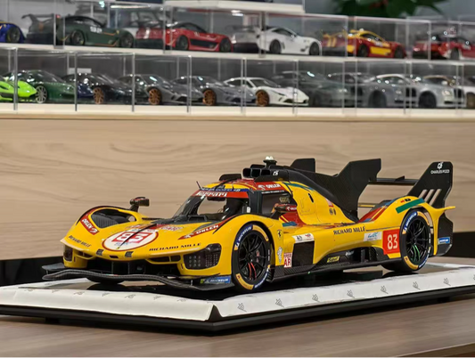 Amalgam 1/8 Ferrari 499P Le Mans Winner #83 Resin Model