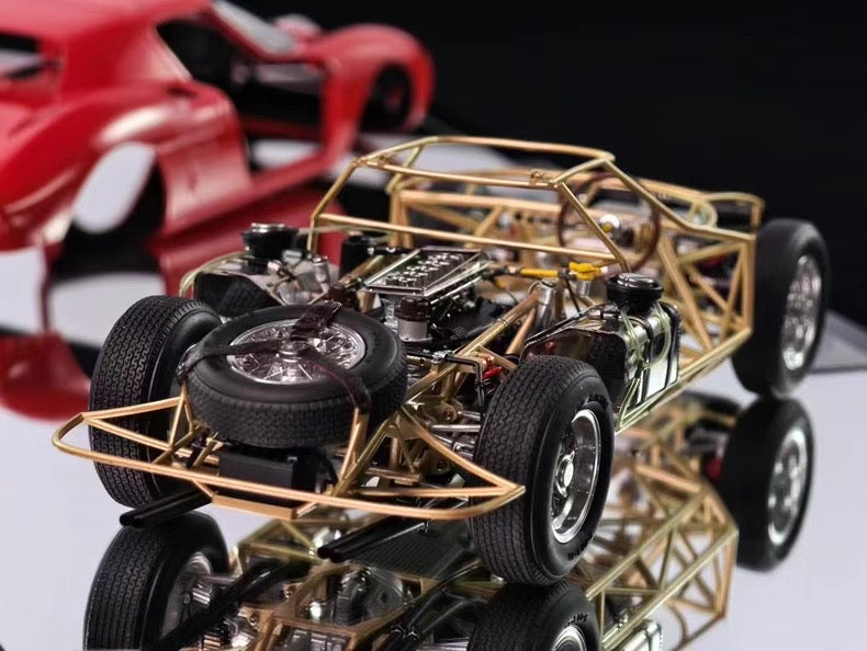 CMC 1/18 Ferrari 250 GTO M-269 Skeleton & Body Set | Diecast Model | Collector Grade