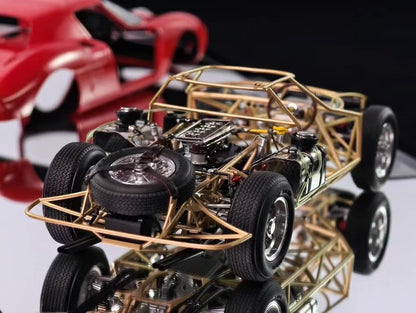 CMC 1/18 Ferrari 250 GTO M-269 Skeleton & Body Set | Diecast Model | Collector Grade