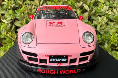 Ignition Model Porsche 911 (993) RWB Pink 1/18 Resin Model