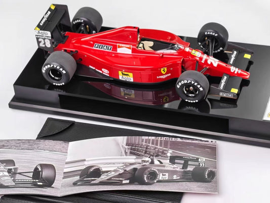 Amalgam 1/18 Ferrari F1-89 1989 British GP #28 Resin Model